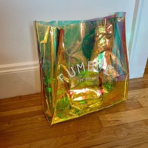 Bumble Holographic Tote Bag